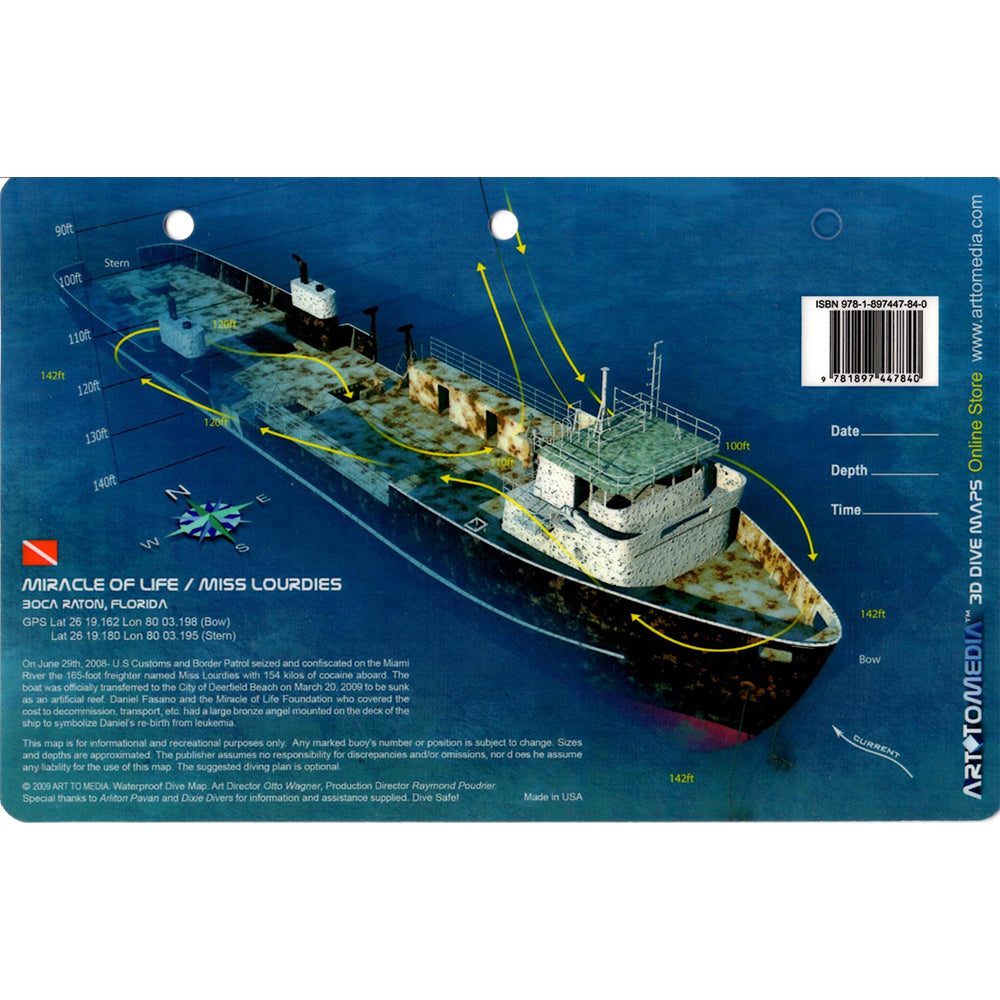 Trident FLORIDA MIRACLE OF LIFE Card