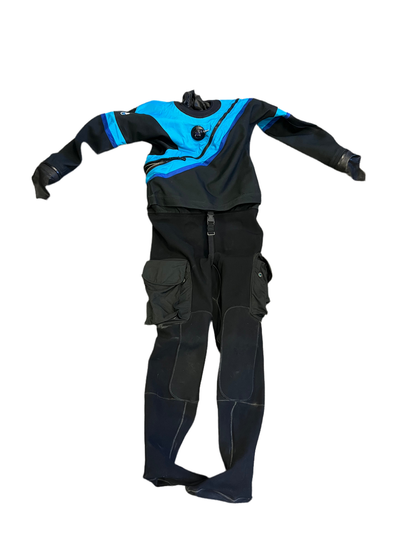 Used Women's Large Tall Flx5050 Drysuit for scuba diving