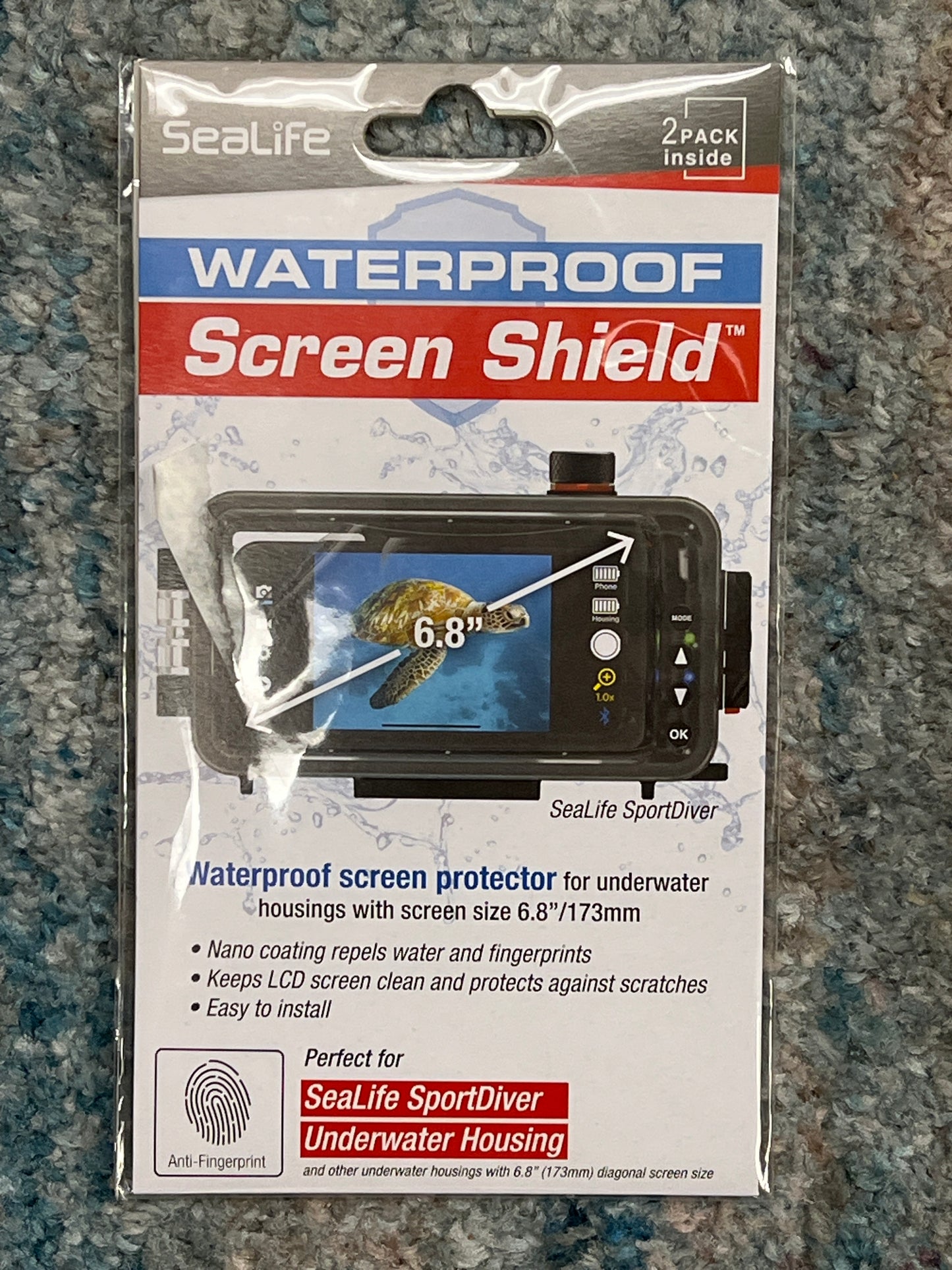 Sealife Waterproof Screen Shield for the IPhone Housing
