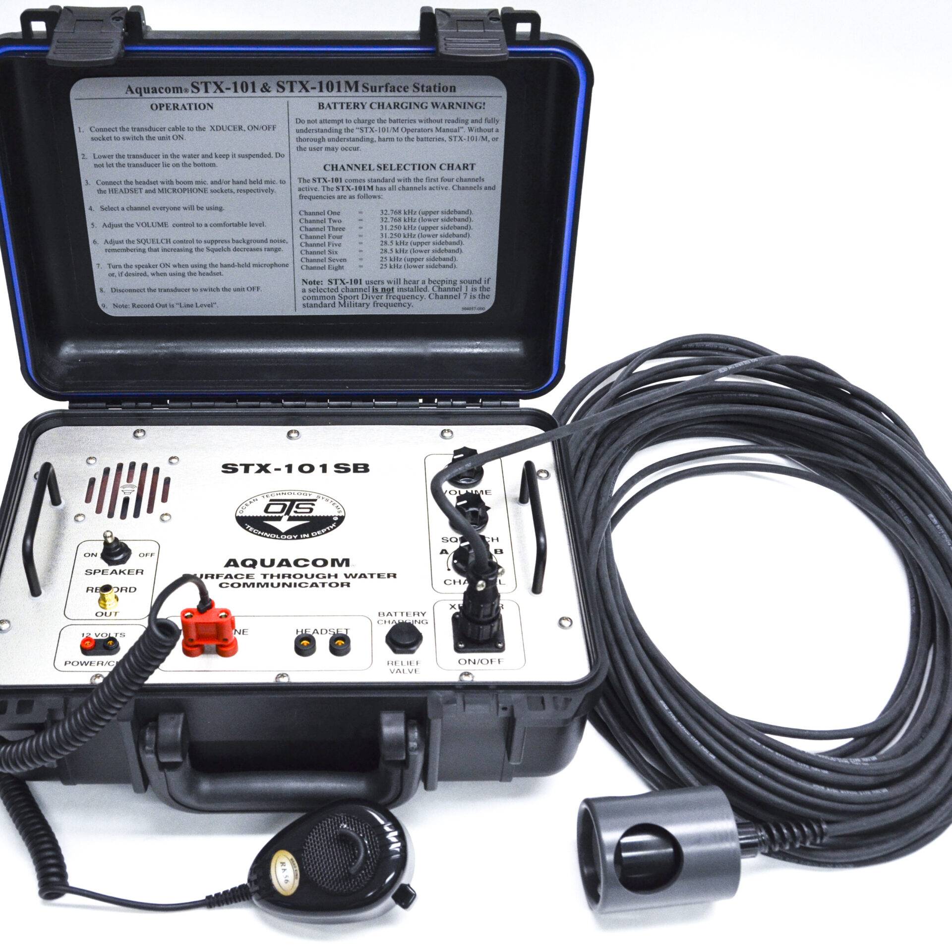 HD OTS-Surface-Communication-Box-2-Channel-With-Transducer-Mic 