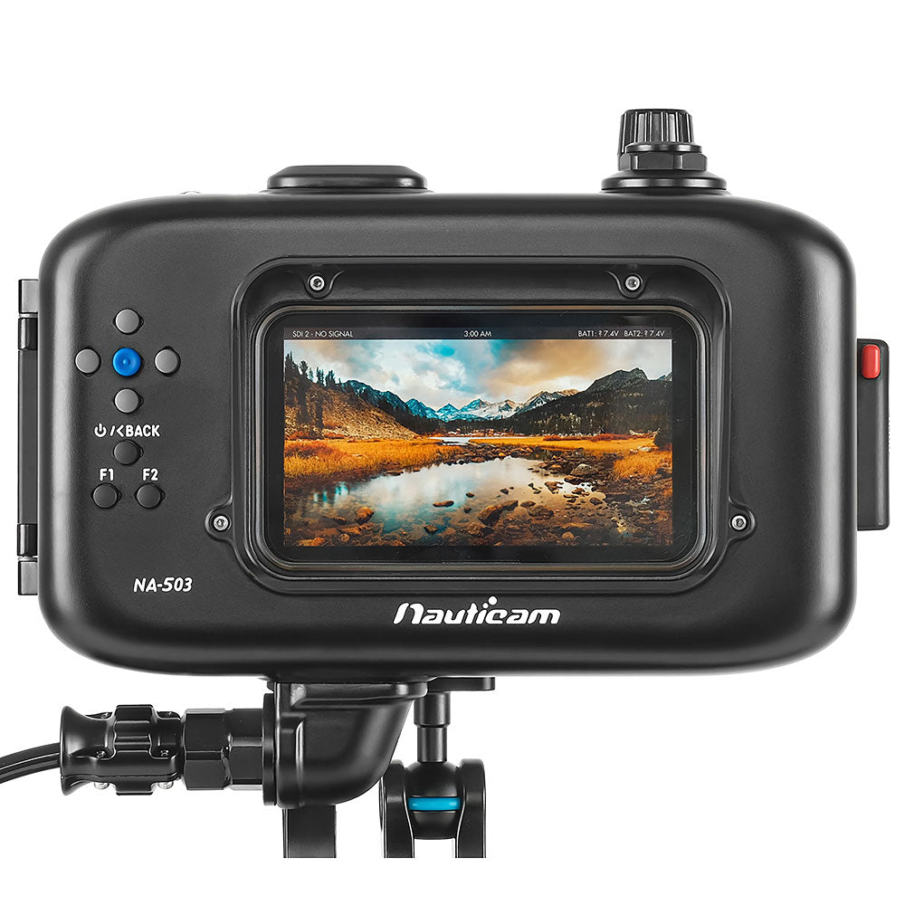 HD SmallHD-503-Ultrabright-Monitor-Nauticam-Housing-Rental - discontinued. damaged