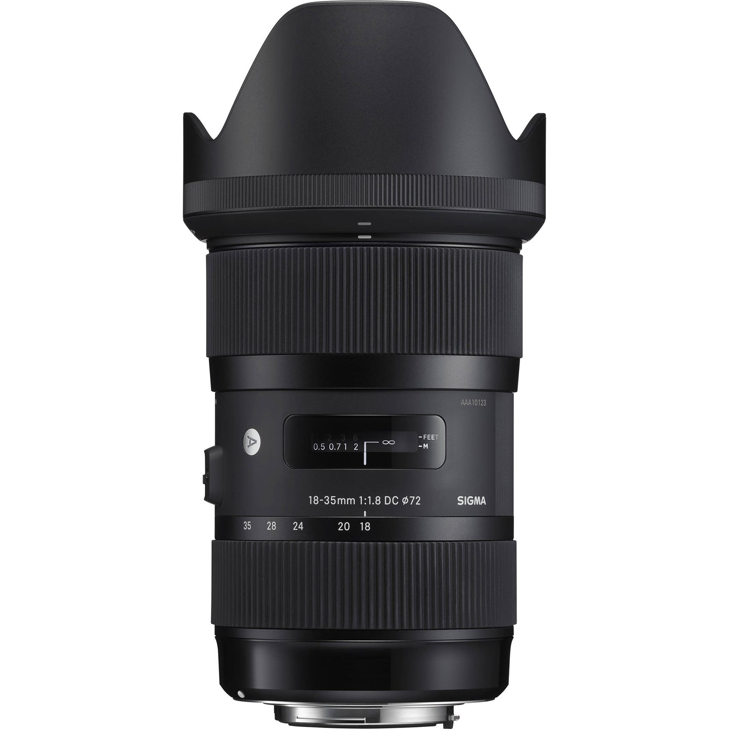 Sigma 18-35mm f1.8 DC Rental with gears