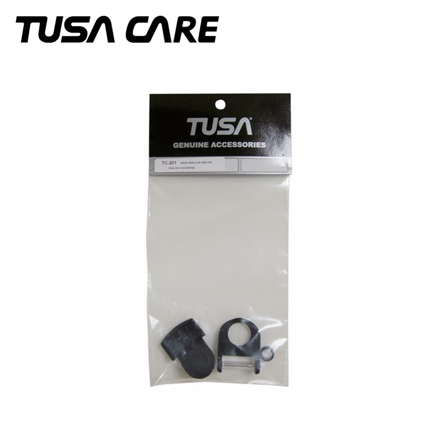 TUSA MASK SIDE CLIP ASSY, BK, (TM-5700/7000/8000Q)