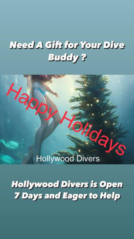 Get Your Dive Buddy a E Gift Card or get yourself a Deal on Closeout Dive Deals