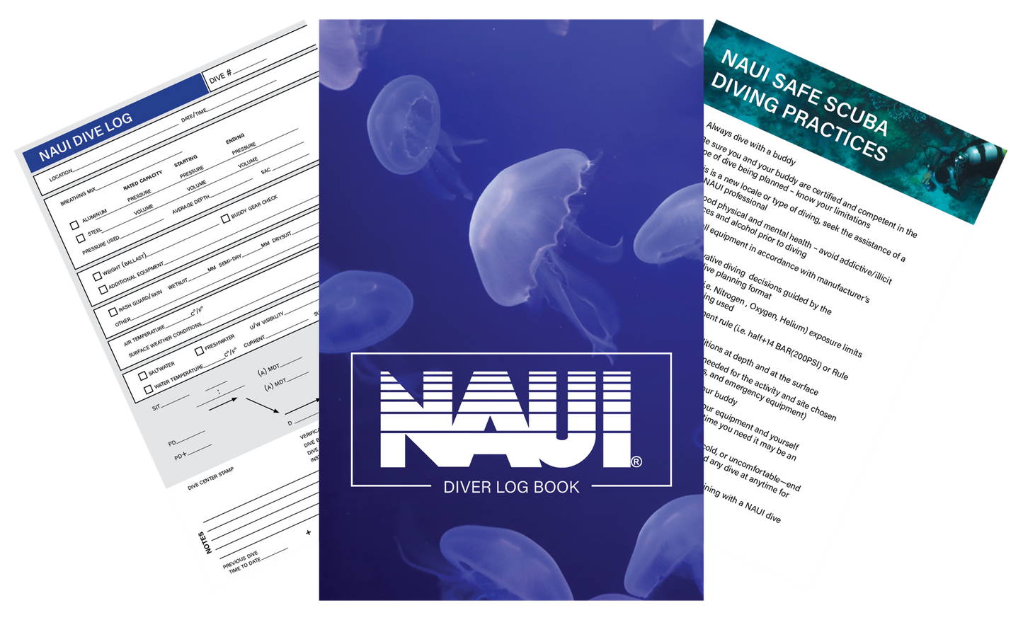 Naui Delux Logbook Pages