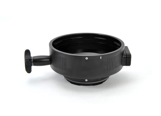 Nauticam N85 to N120 55mm Port Adapter ~with Lens Control Knob