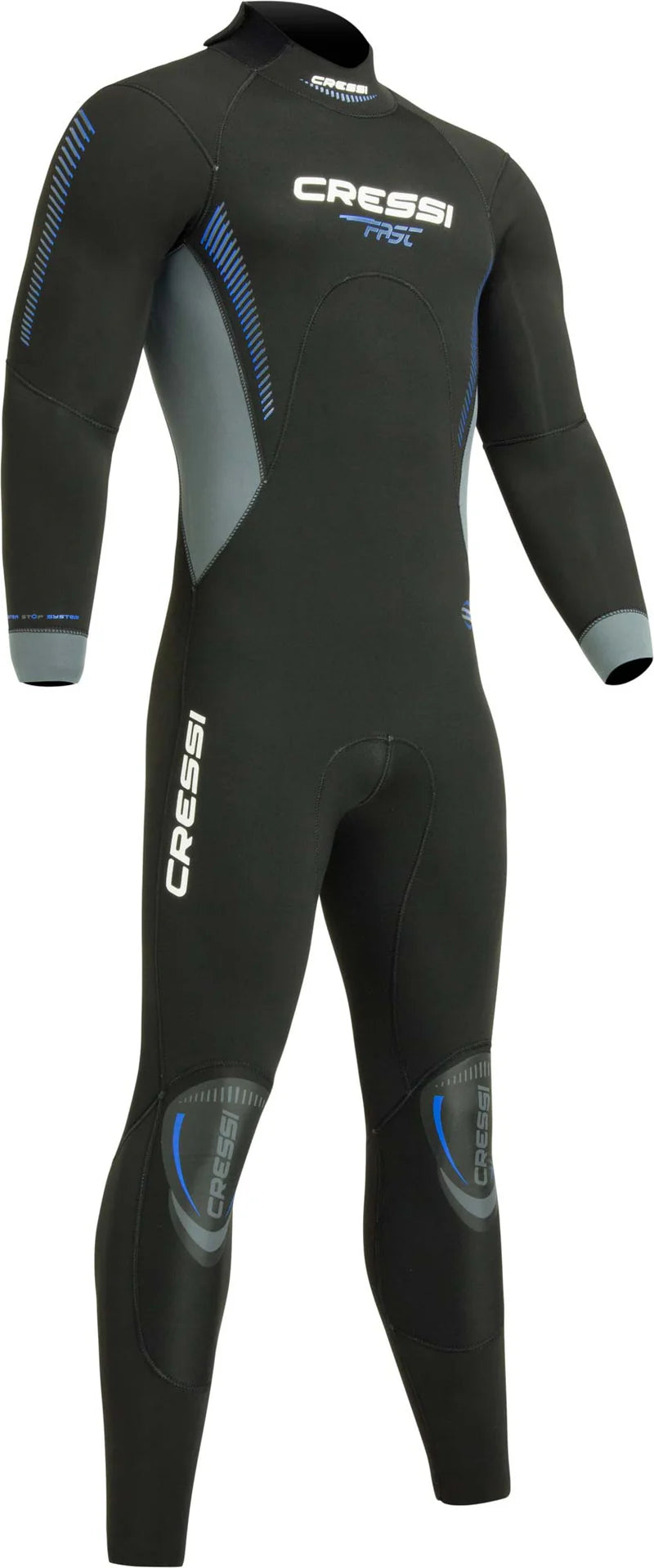 Cressi Fast Wetsuit 7mm Man (black/blue)