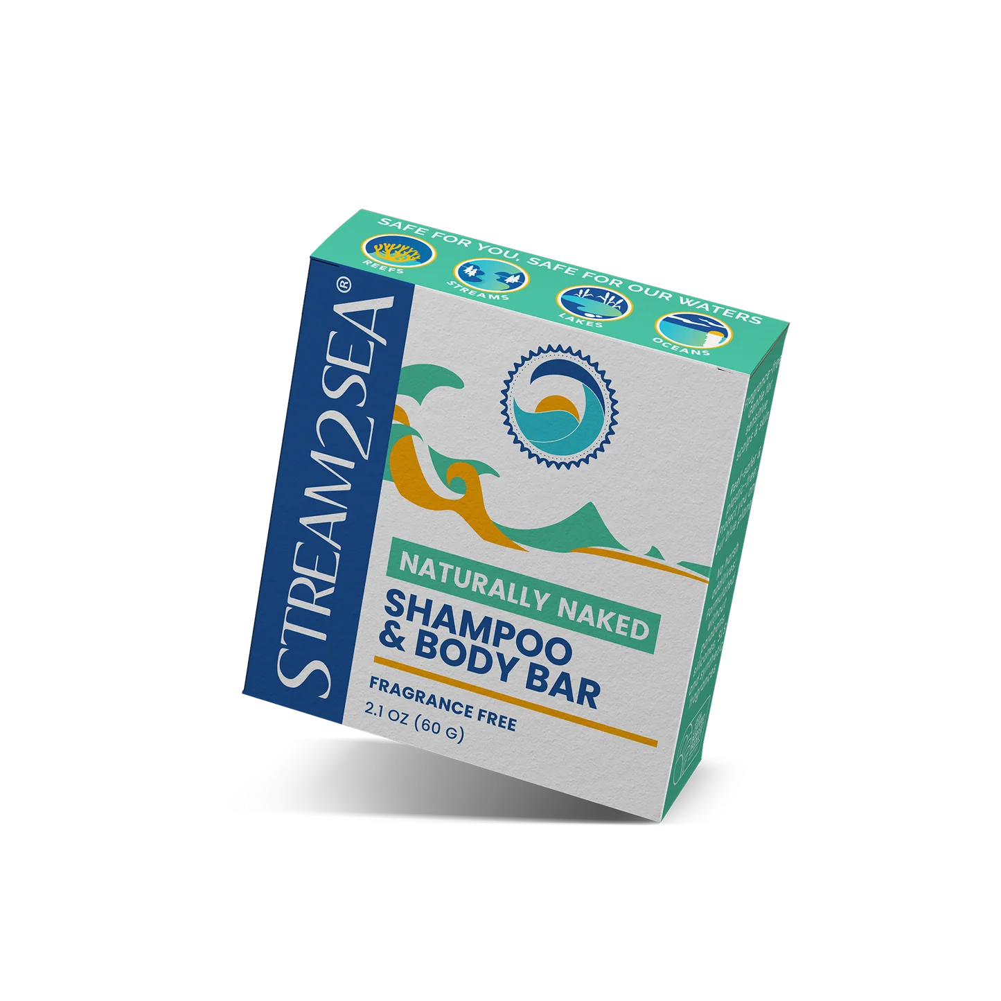 Stream2Sea Shampoo Bar - Naked ***NEW!***