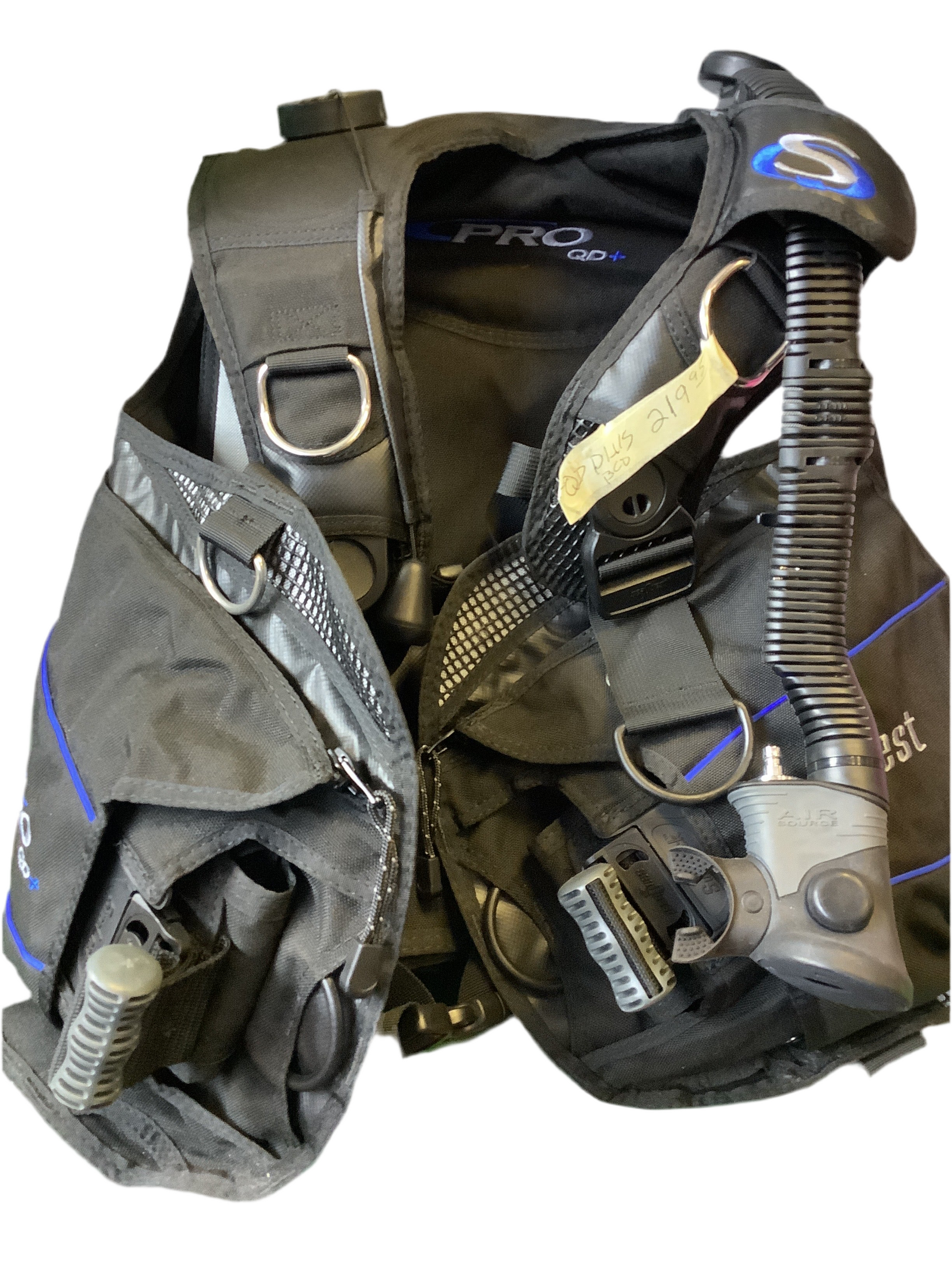 Used Sea quest Pro QD+ BCD – Hollywood Divers