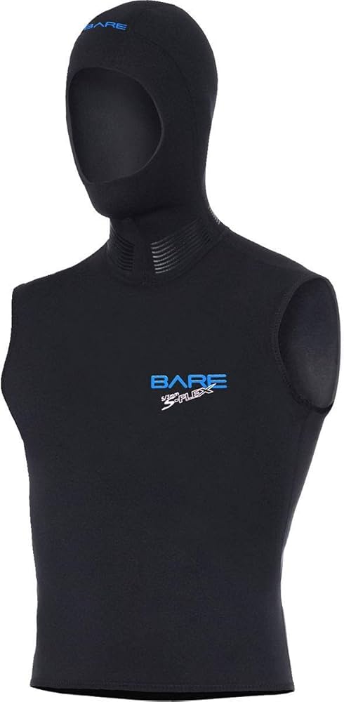 BARE 1mm Men's Hooded Wetsuit Vest