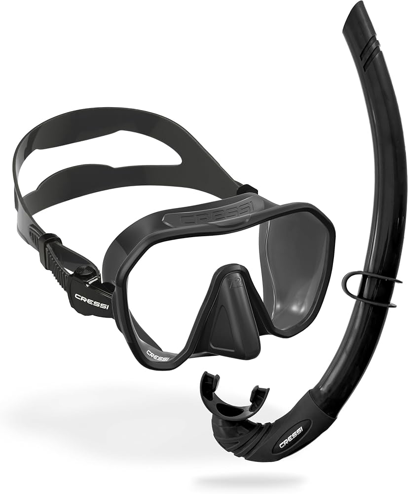 Cressi Z2 & Corsica Free Snorkeling Set