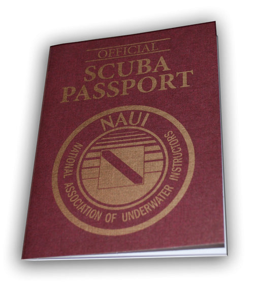 NAUI Passport Diver Logbook