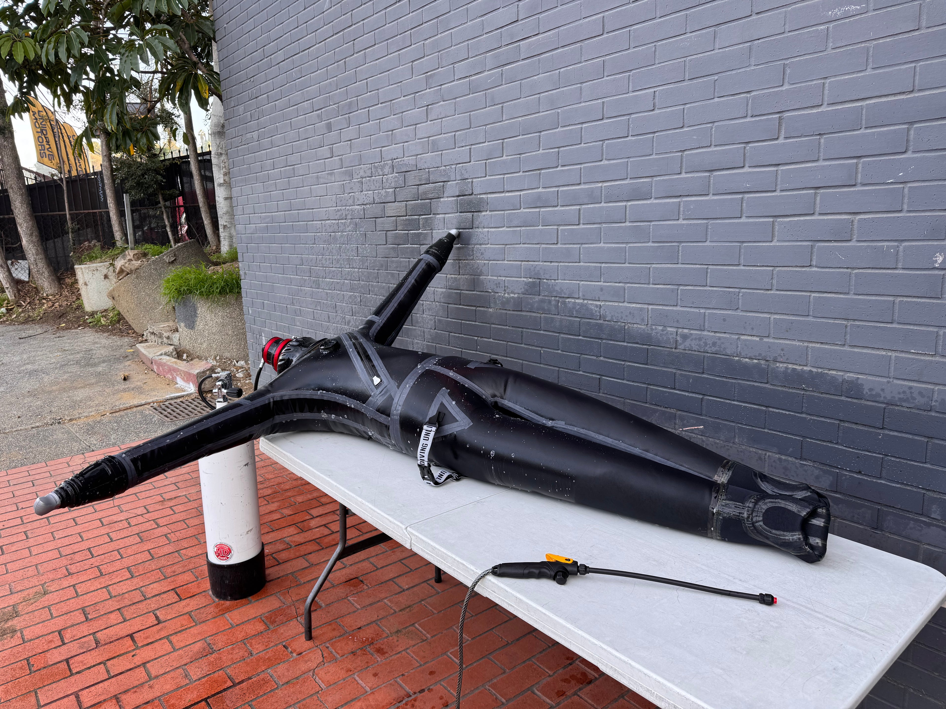 HD Drysuit Leak Test