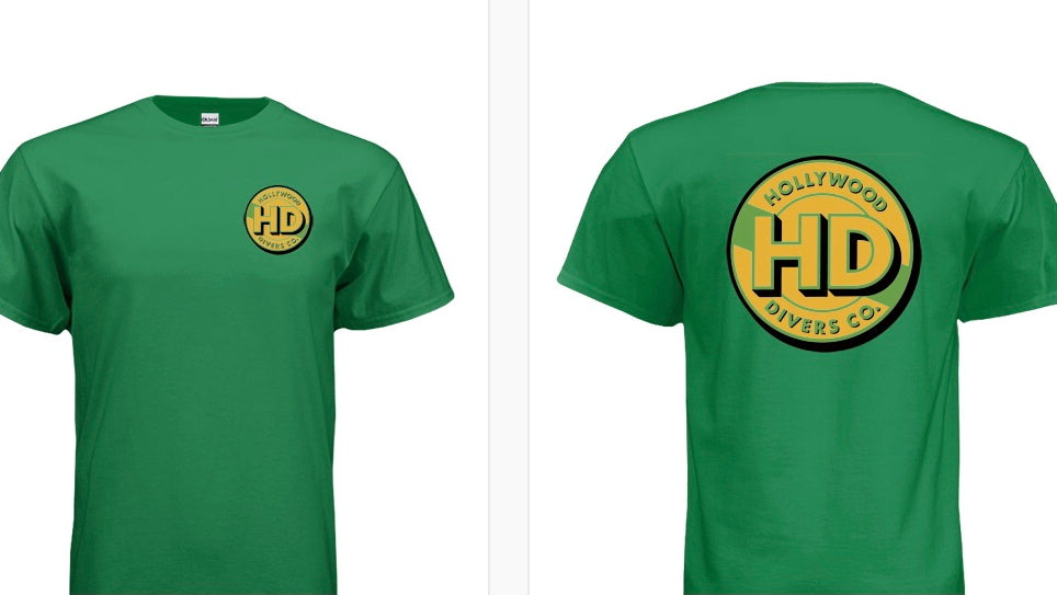 Hollywood Divers Tee Shirts ON SALE