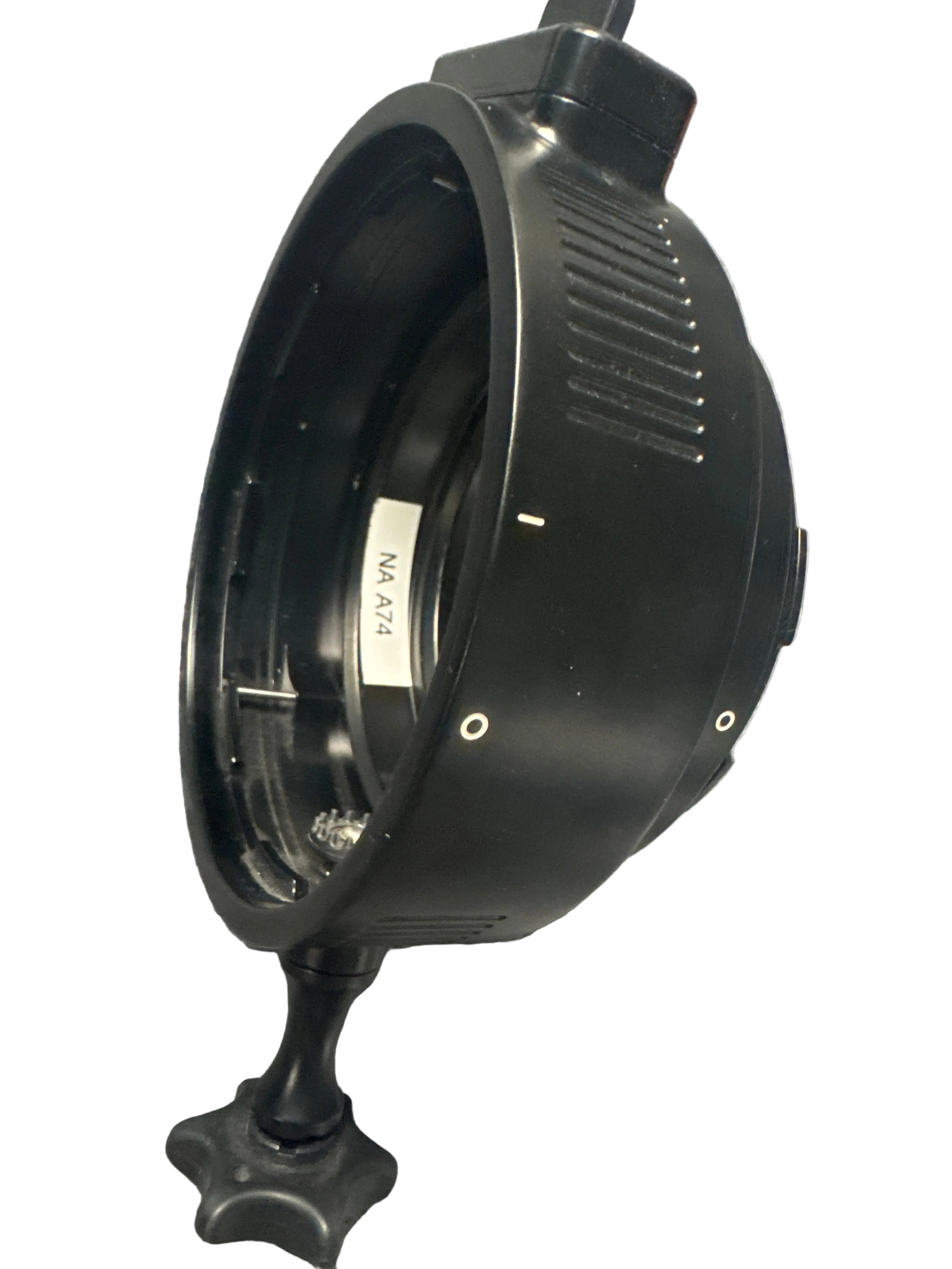 Used Nauticam N100 to N120 55mm port adaptor with Zoom/Focus Knob for Underwater Housing