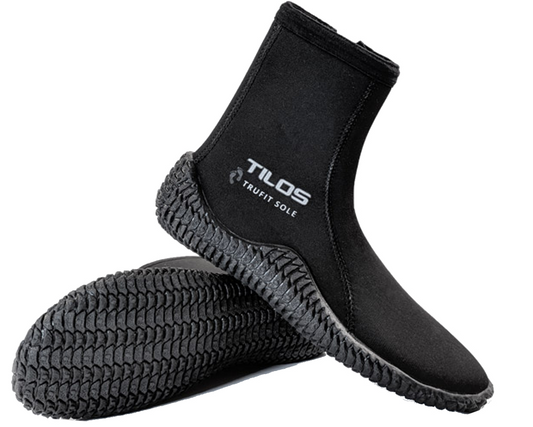 Tilos 5mm Titanium Zip Trufit Boot