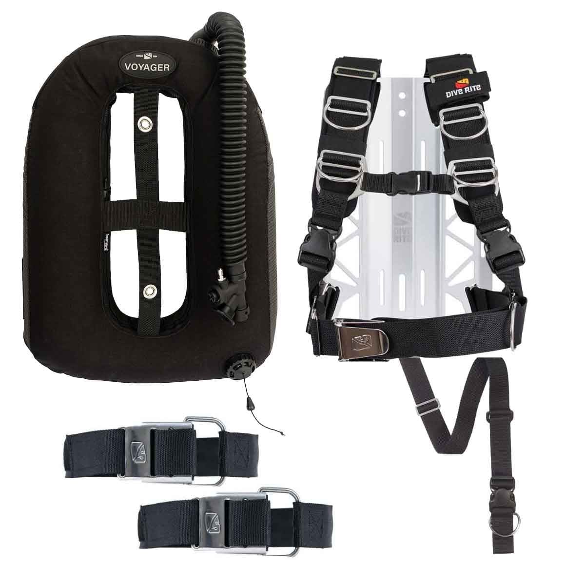 Dive Rite Transplate with Voyager Wing Package