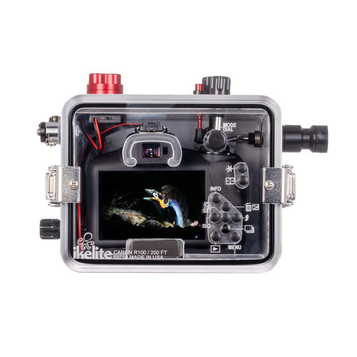 200DLM/D Underwater Housing for Canon EOS R100 [Fiber Optic Update]