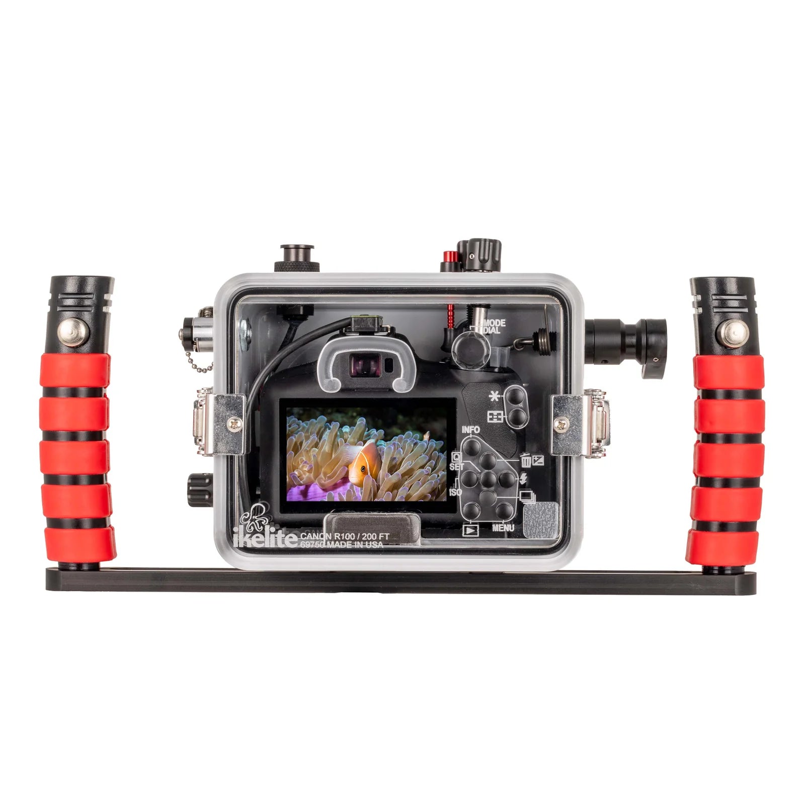 Ikelite CANON EOS R100 HOUSING W/ PORT, HANDLES & VACUUM