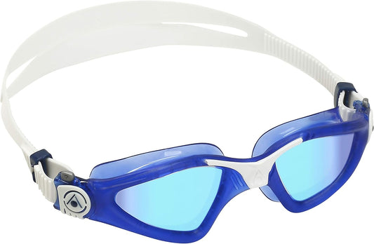 AquaSphere Kayenne, blue titanium-mirror lens, Translucent Swim Goggles