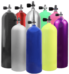 Hydrostatic Test, Tumble, Visual & Nitrox Fill