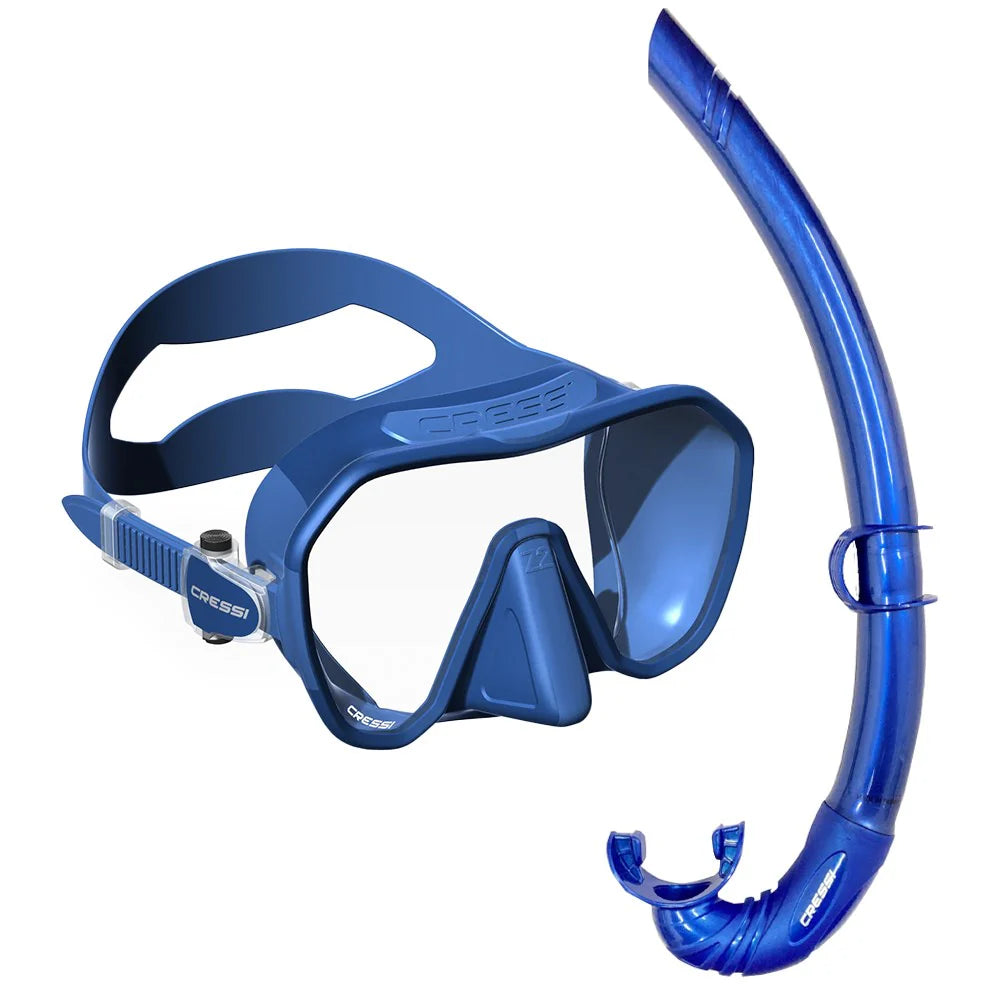 Cressi Z2 & Corsica Free Snorkeling Set