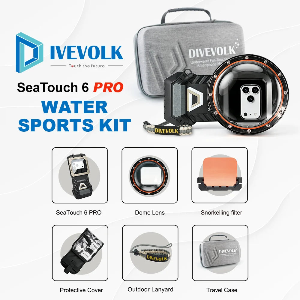 DIVEVOLK SeaTouch 6 Pro Water Sports Kit
