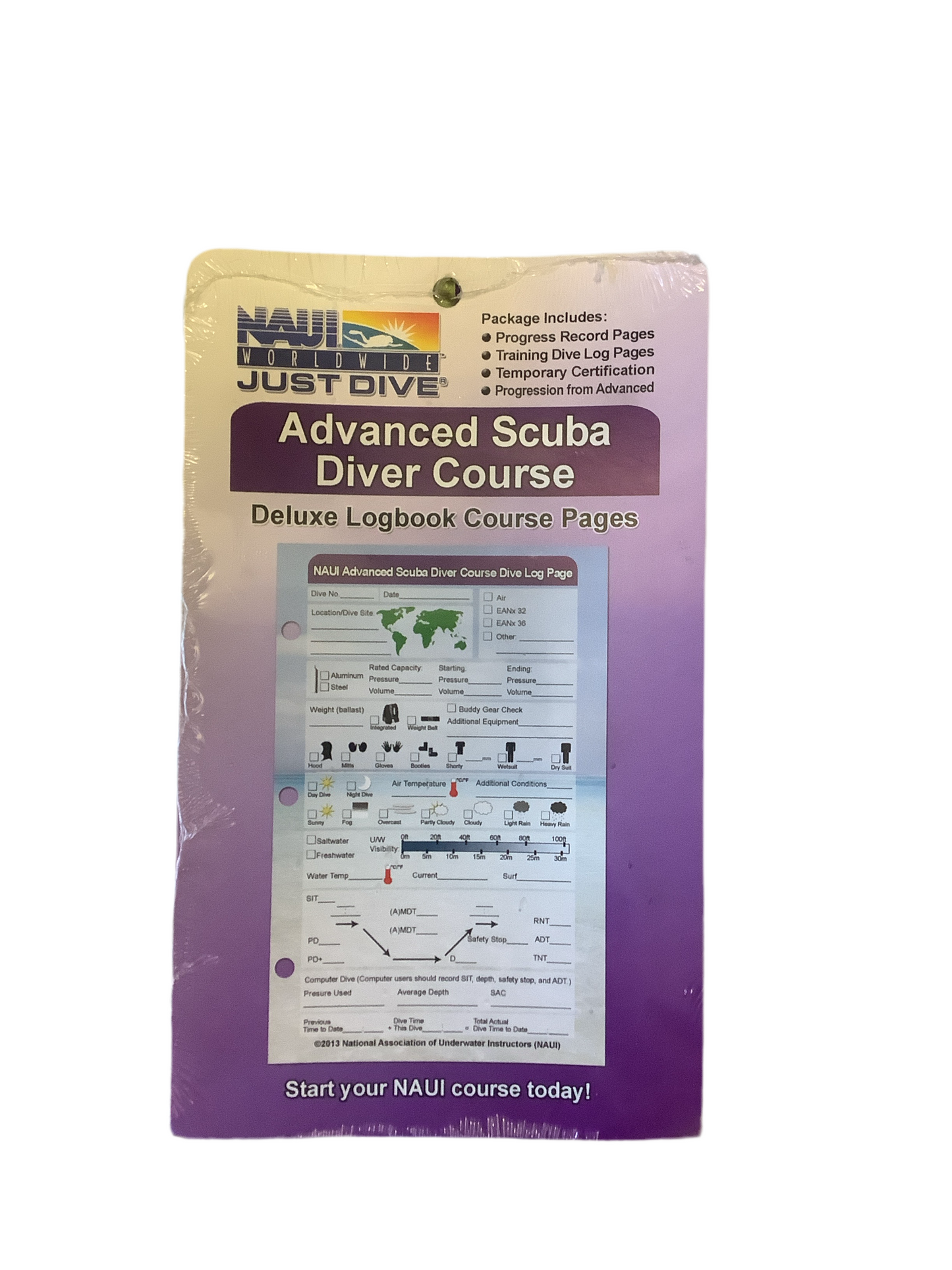 Naui Delux Logbook Pages