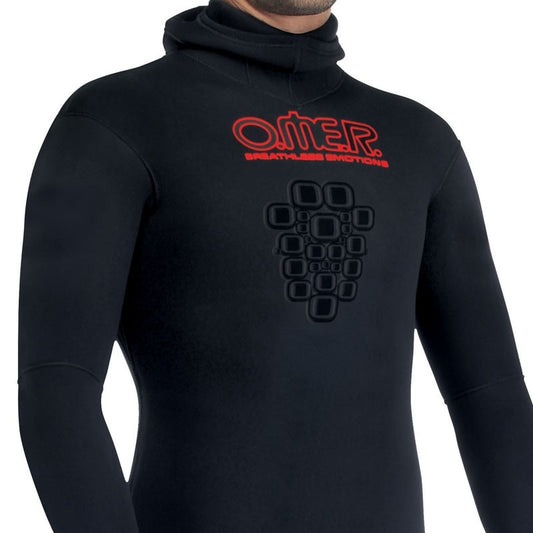 OMER BLACK SEA Wetsuit Biofoam Jacket With PANTS 3MM Men’s