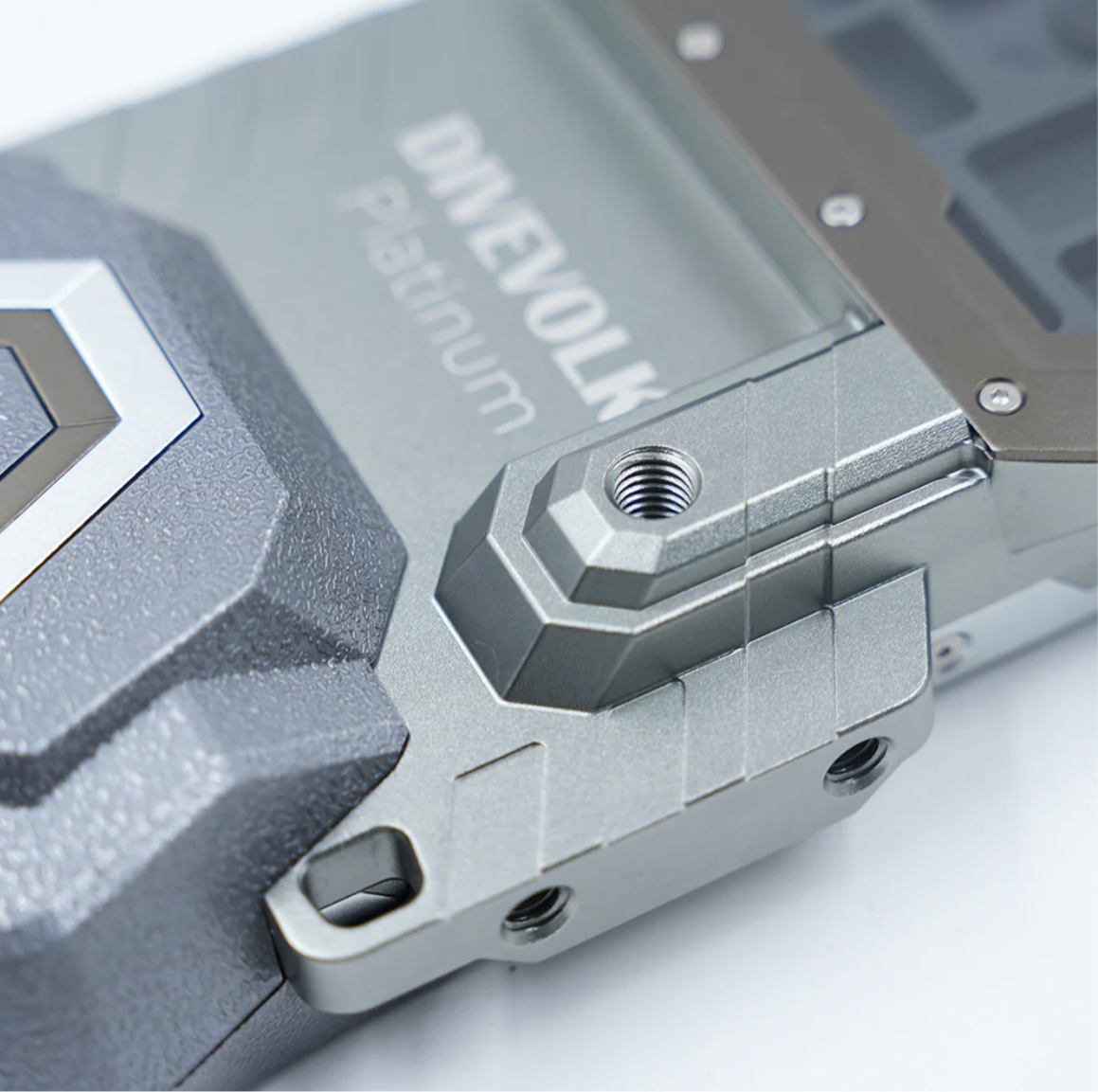 DiveVolk SeaTouch 4 Platinum Max Underwater Smartphone Housing - Aluminium