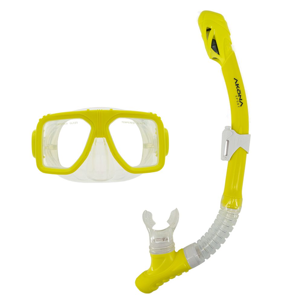 Akona Adult Mask & Snorkel Set