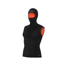Bare 7/3mm Ultrawarmth Hooded Vest Womens, Black
