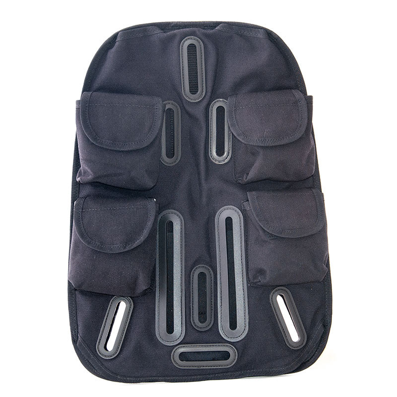 OMS Back Pad w/ 4 x 2lb Pockets