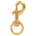 2" Loop - 4-1/4" Brass Bolt Snap