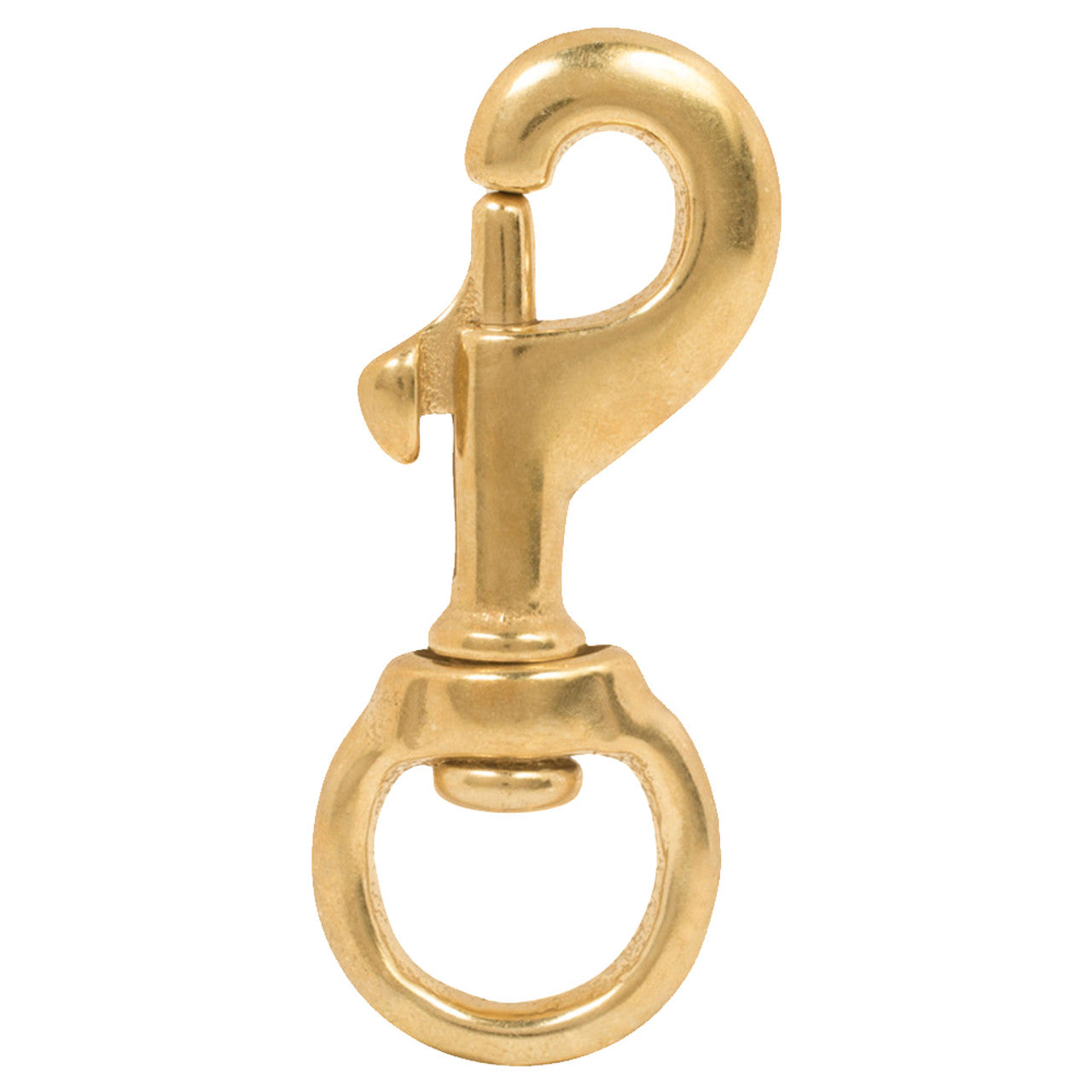 2" Loop - 4-1/4" Brass Bolt Snap