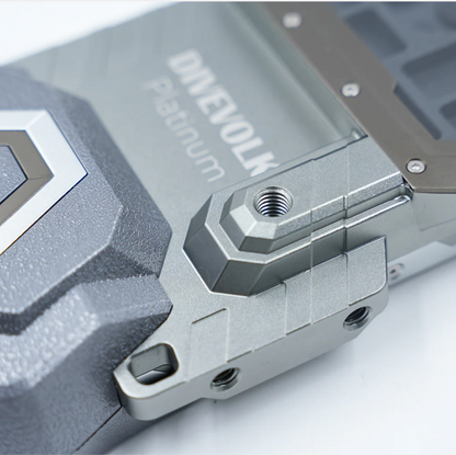 DiveVolk SeaTouch 4 Platinum Max Underwater Smartphone Housing - Aluminium