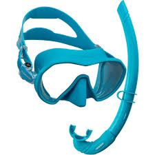 Cressi ZS1 & CORSICA Free diving mask and snorkel
