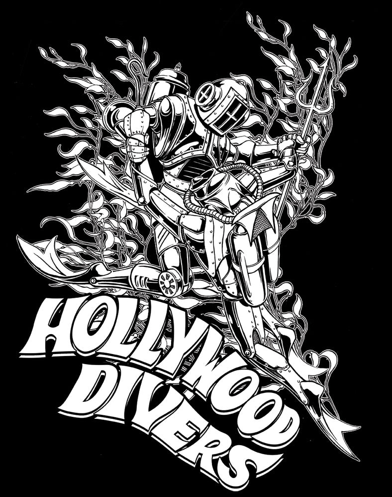 Hollywood Divers Tee Shirts ON SALE