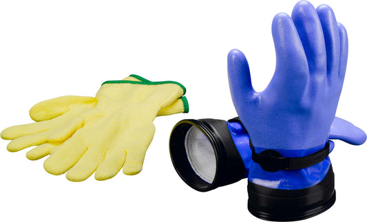 DUI Dry ZipGloves Heavy-Duty (Blue)