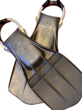 Lightly Used Turtle Fins for Scuba Diving
