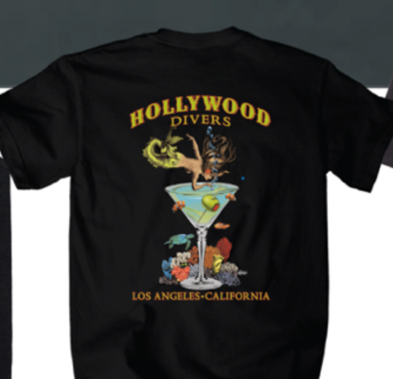 Hollywood Divers Tee Shirts ON SALE