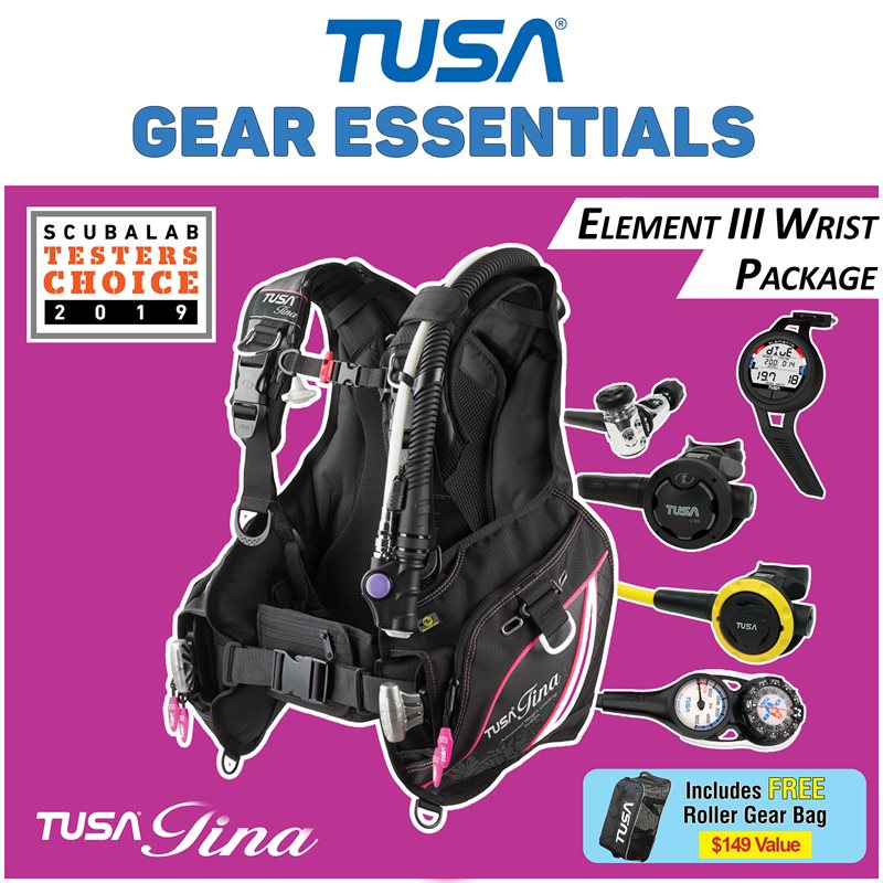 TUSA TINA PACKAGE, WITH ELEMENT III WRIST & RS-790
