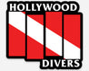 A dive flag-diverdown-hollywooddivers-logo