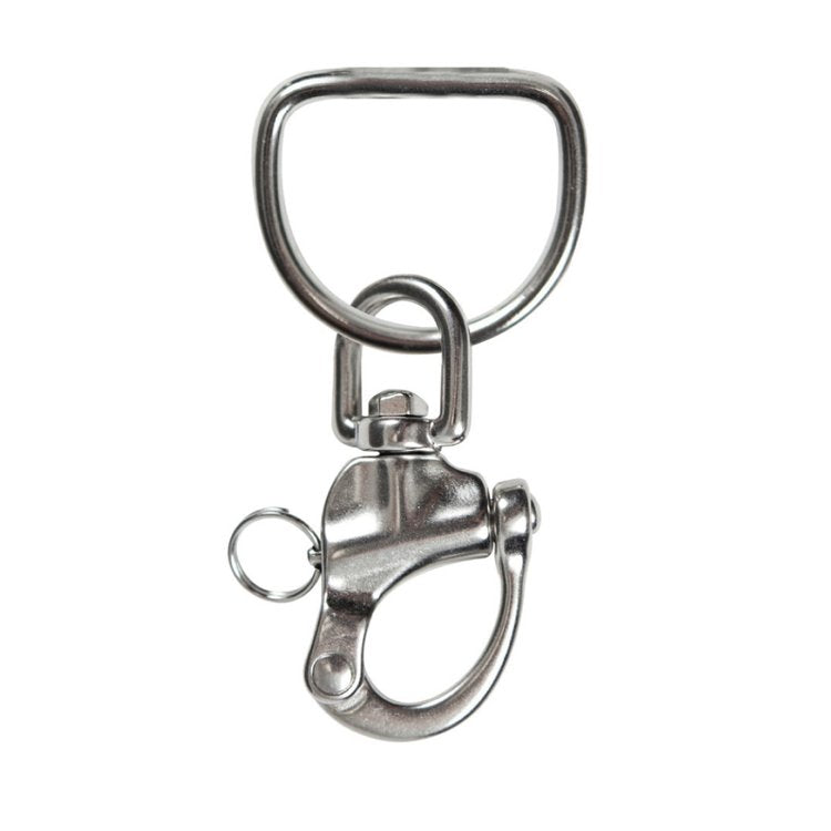 XS Scuba 3.5" SS Snap Shackle D-ring