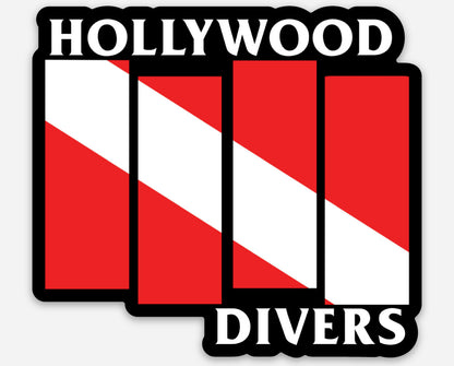 Hollywood Divers Tee Shirts