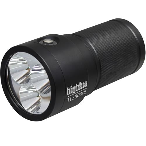 Big Blue 3800 Supreme Pro Lumen Narrow Beam Technical Light w/ Extended Battery - Black with Free Drybag