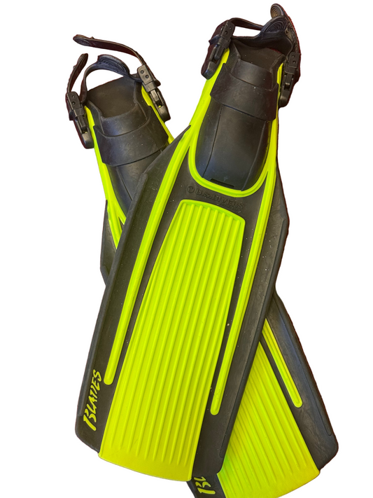 Used US Divers Aqualung BLADE Scuba Fins