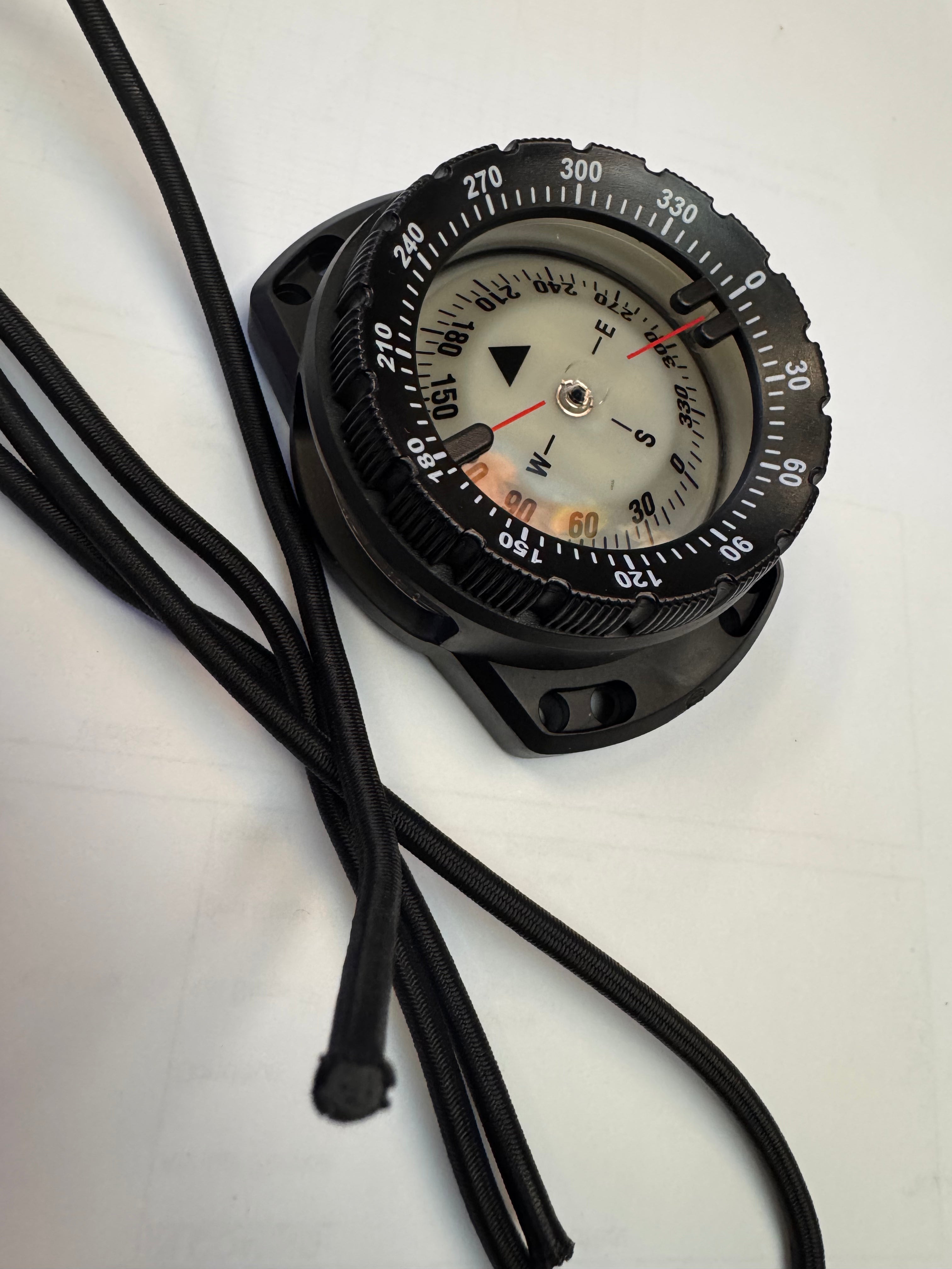 HD Wrist Compass with Bungee for Scuba Diving