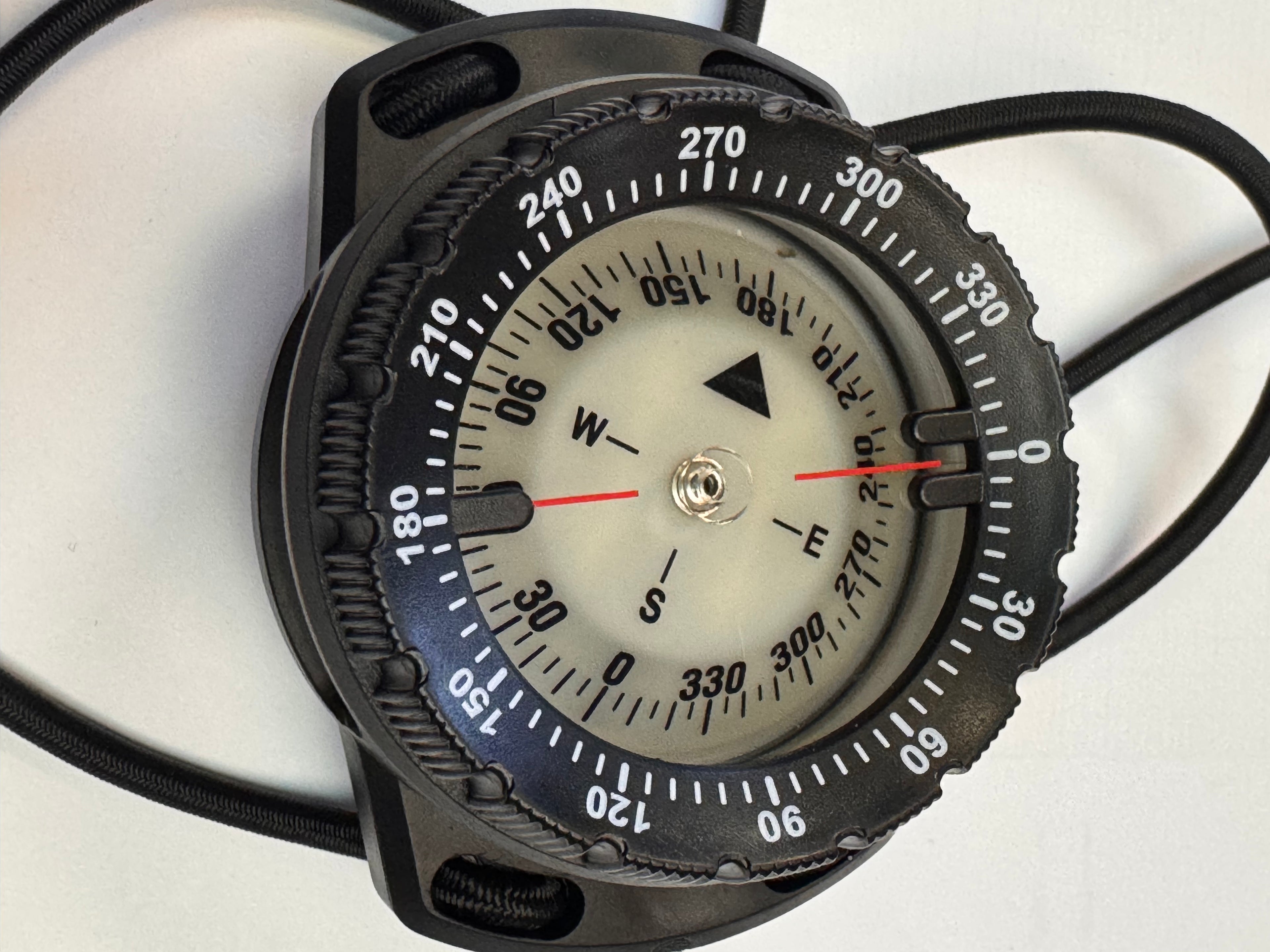 HD Wrist Compass with Bungee for Scuba Diving