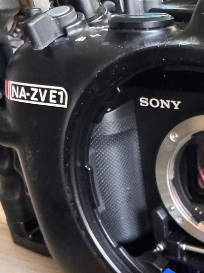 Nauticam Underwater Dive Housing for Sony ZVE1 Rent or Buy used Item only one at this price